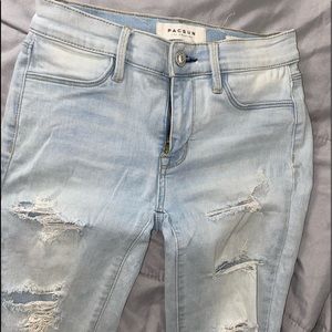 Distressed Skinny Jeans